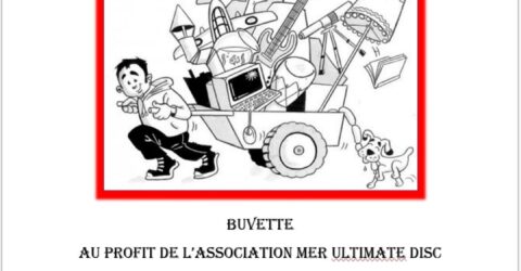 Mer Ultimate Disc affiche vide-grenier 24 avril2024
